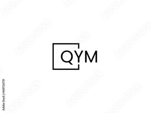 Free Download QYM letter initial logo design vector illustration - GFXLoad
