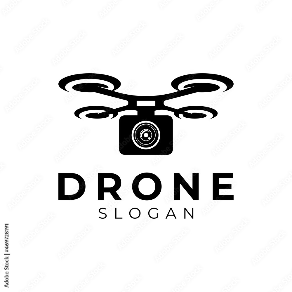 Drone Photo Logo Design Template Drone Photo Logo Design Template