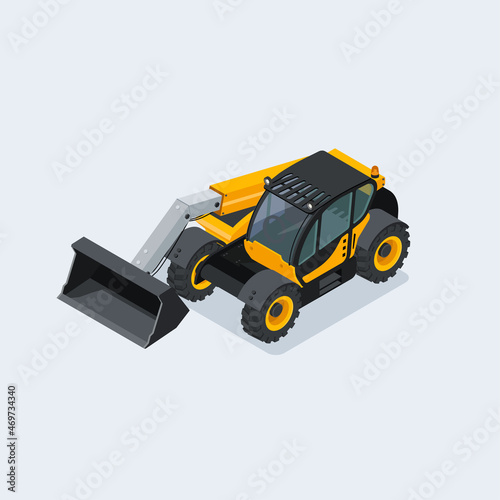 Loader buggy, telehandler, telescopic loader