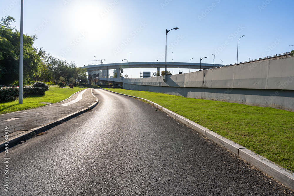 road in city