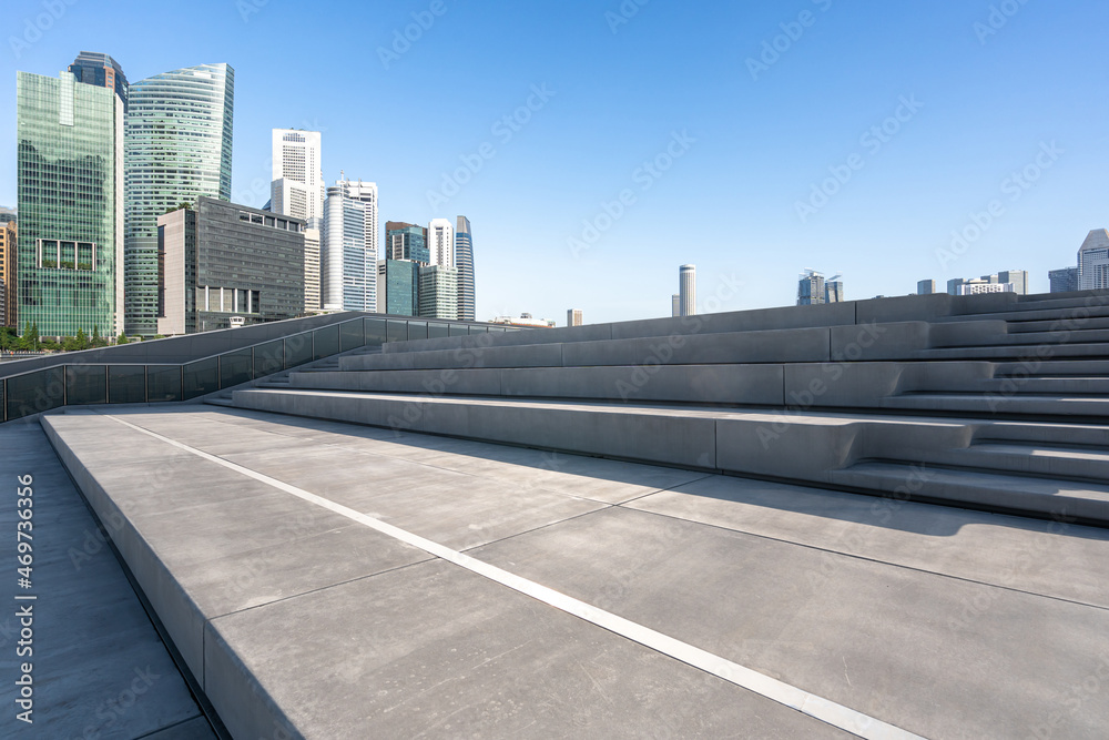 Obraz premium city skyline