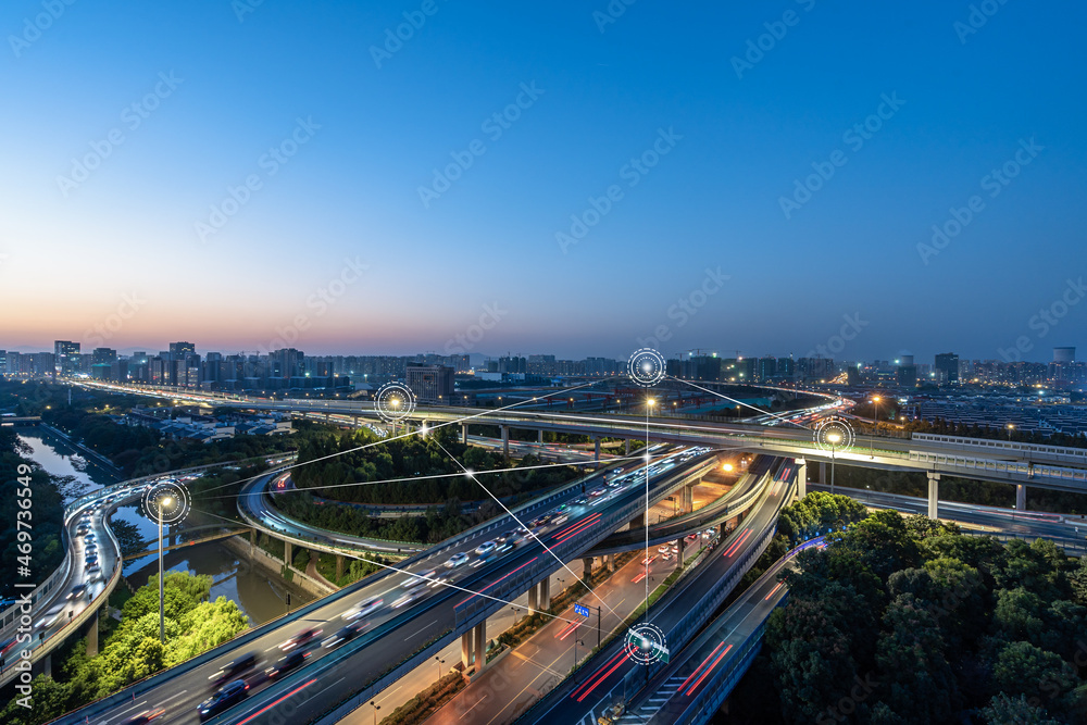 road in city