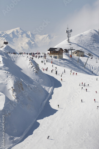 Station de Ski en Savoie - la plagne photo