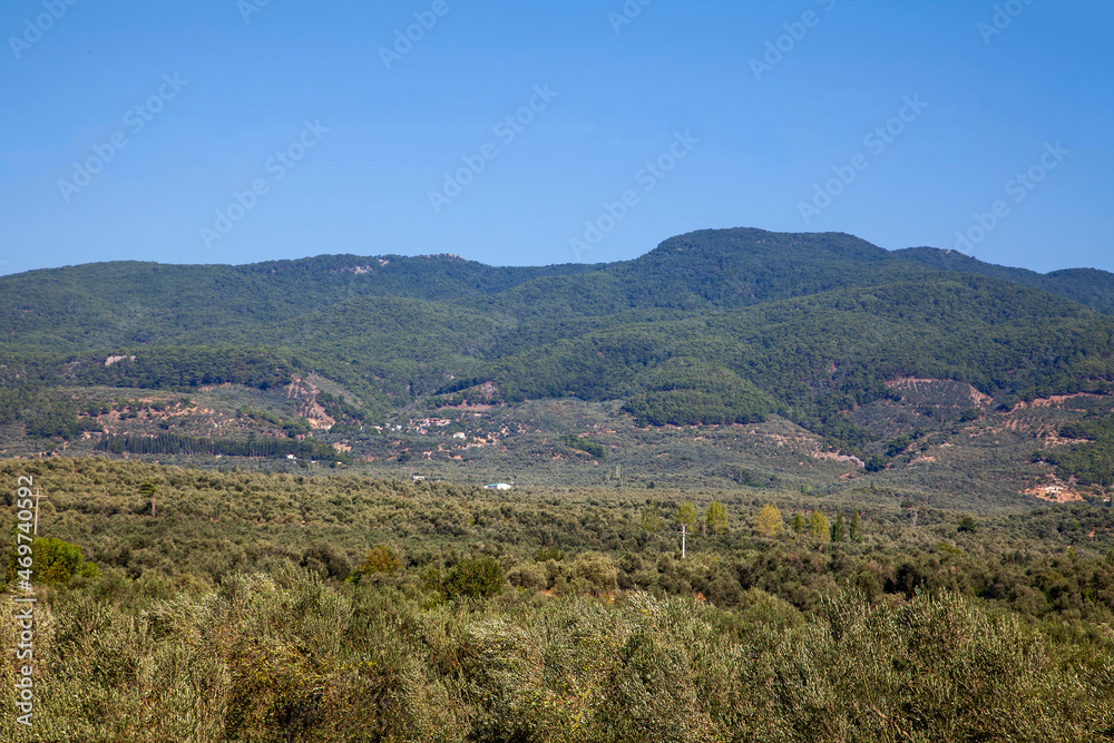 Heaven in the Mount Ida in autumn, Turkey