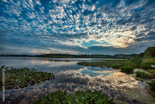 Sunrise over Quiet Water