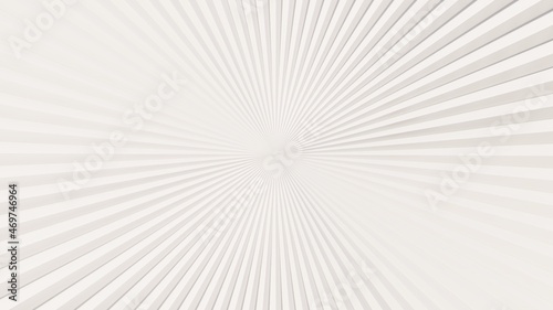 Abstract white background geometric pattern in design 3d render