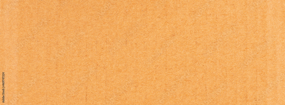 Fototapeta premium brown carton with paper nature texture, banner background, package banner, horizontal backdrop for display