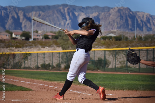 Home plate swing