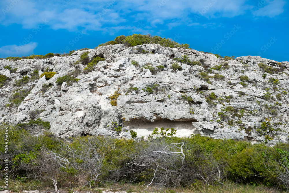 Grand Turk Island Shore Cliff Grand Turk Island Shore Cliff