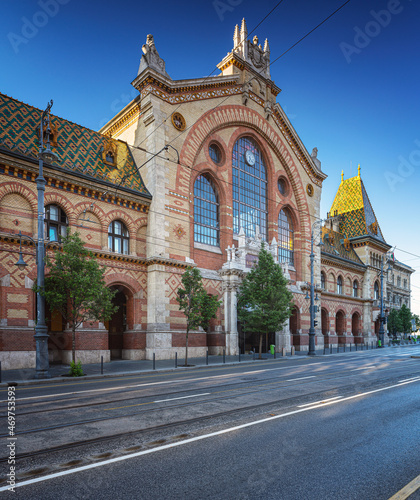 Iconic Market Hall of Budapest, Hungary © Horváth Botond