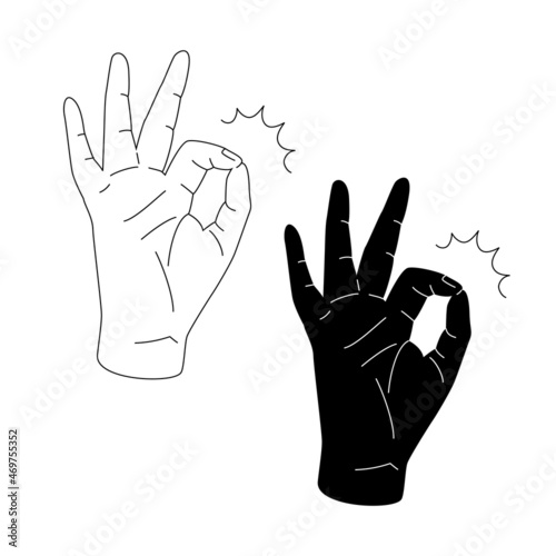 Hand In OK Gesture