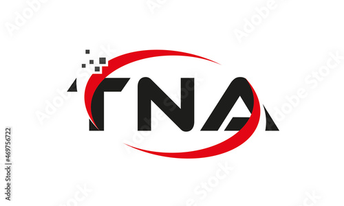 dots or points letter TNA technology logo designs concept vector Template Element photo