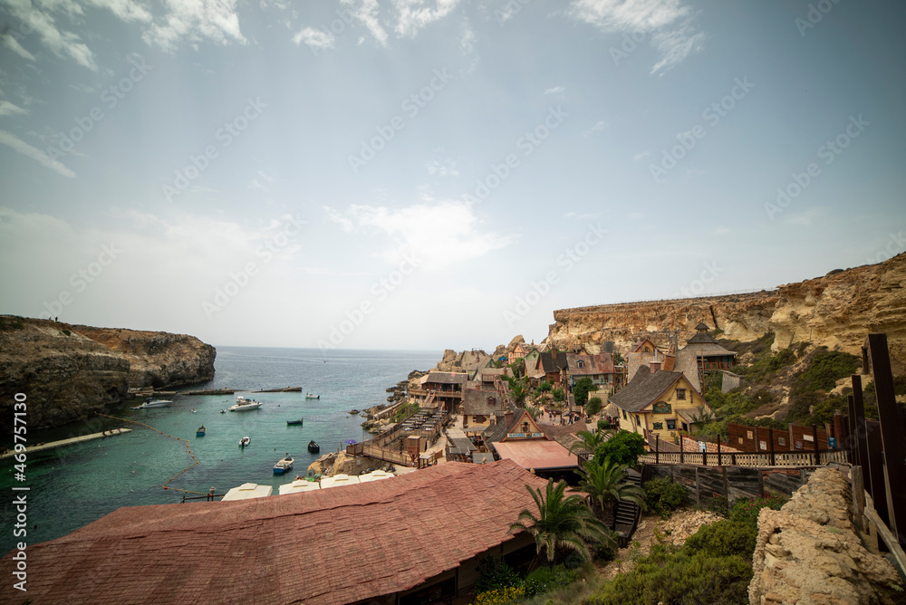 The blue sky of Malta