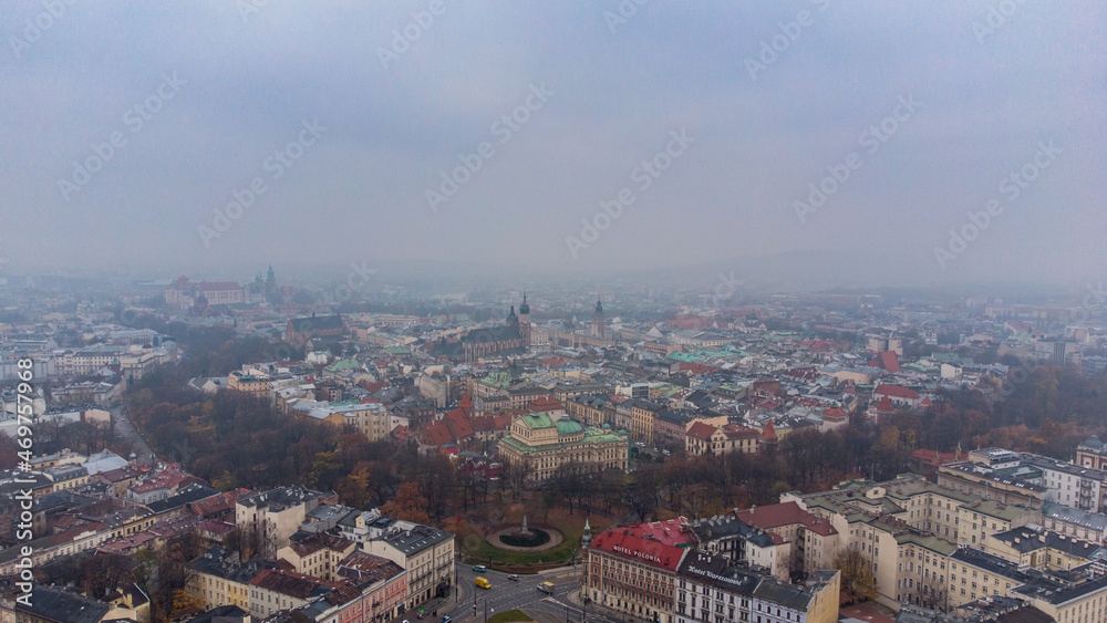 Fototapeta premium Old town square Cracow / Rynek Główny w Krakowie