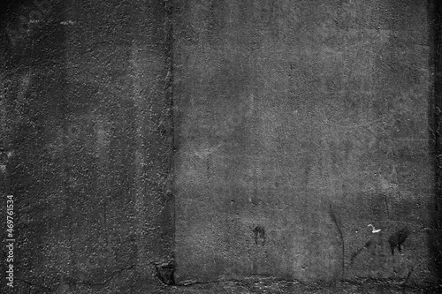 Dark gray plaster finish on concrete wall