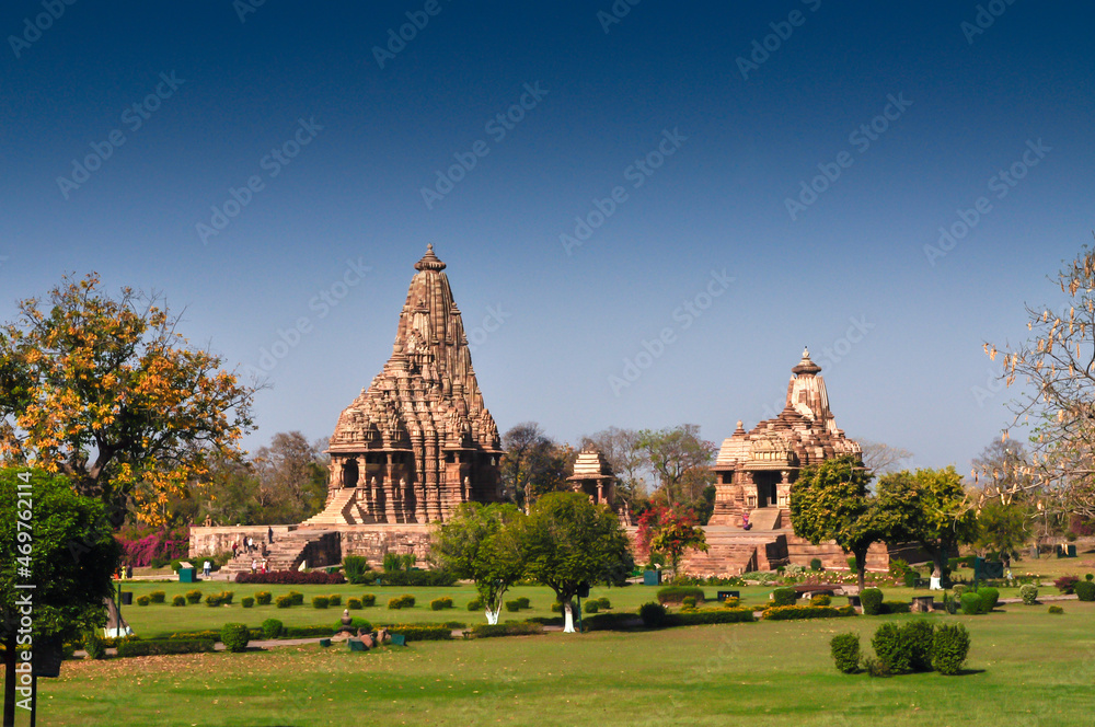 Devi Jagdambi Temple, Khajuraho. UNESCO world heritage site. Popular world tourist destination.
