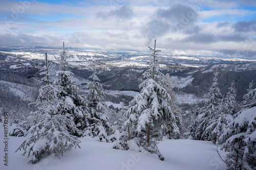 Winter landscape of the Tatra Mountains. © Jacek Jacobi