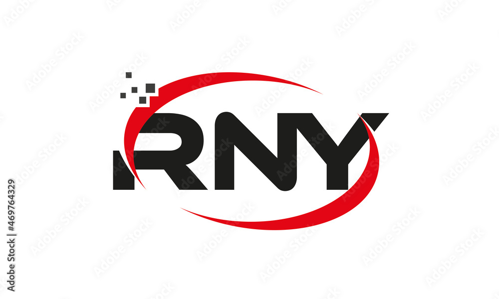 dots or points letter RNY technology logo designs concept vector Template Element dots or points letter RNY technology logo designs concept vector Template Element