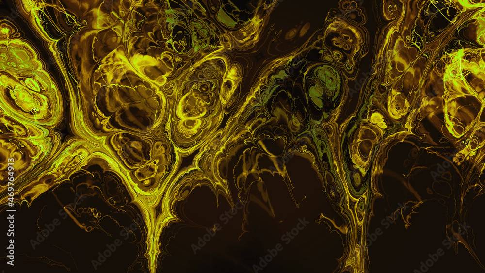 Naklejka premium Abstract Computer generated Fractal design