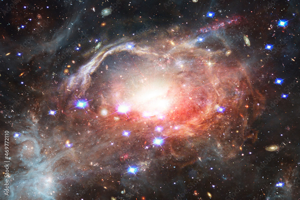 Planets and galaxies in a free space. The elements of this image furnished by NASA. Planets and galaxies in a free space. The elements of this image furnished by NASA.