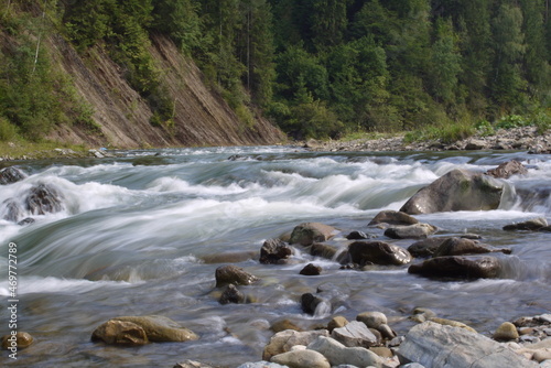 waterfall on the river