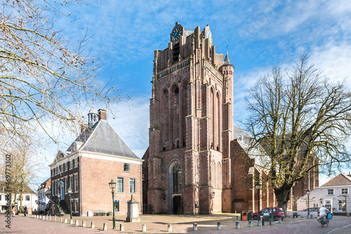 Grote kerk Wijk bij Duurstede, Utrecht Province, The Netherlands