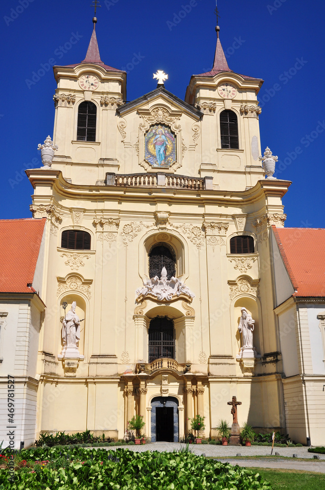  Cathedral old church architecture Rajhrad