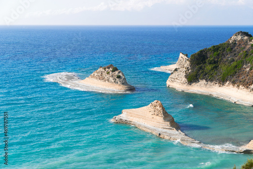 Fototapeta Naklejka Na Ścianę i Meble -  Cape Drastis, Corfu island Greece
