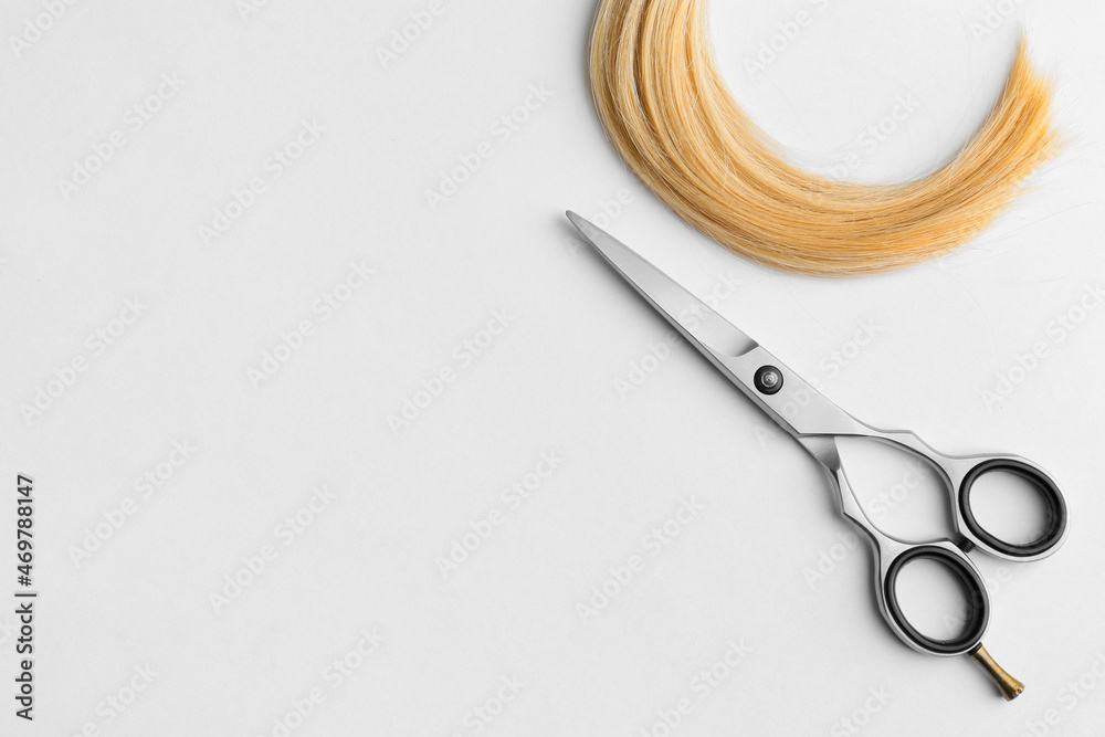 Scissors and hair Scissors and hair