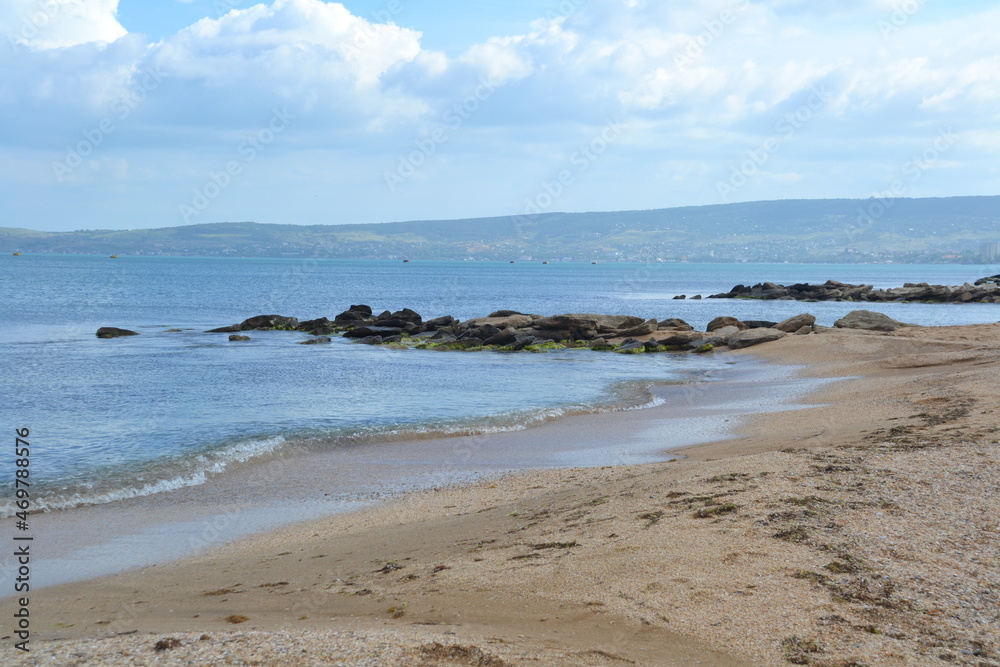 beach and sea