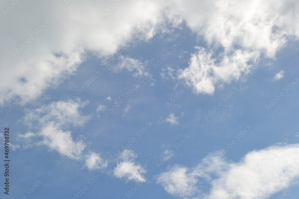 Obraz premium blue sky with clouds