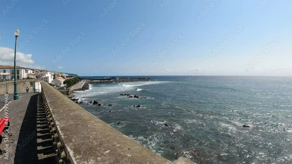 rough wild coast of azores island sao miguel rough wild coast of azores island sao miguel