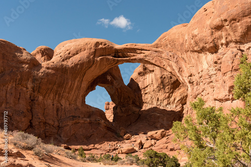 Magnificent Double Arch in Arches National Park © imagoDens