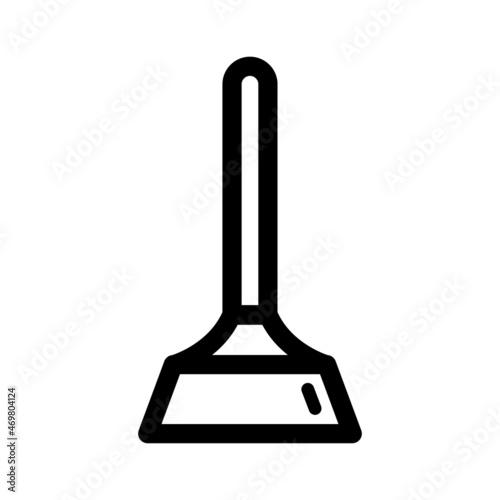 plunger outline icon