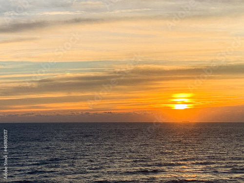 sunset sunrise over the sea © Lynne