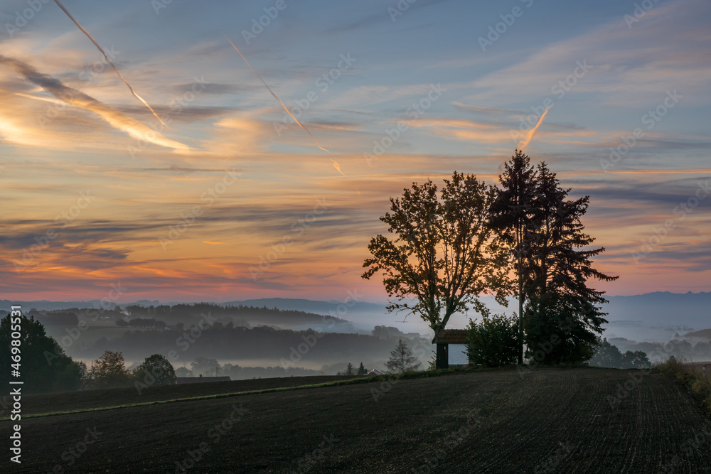 sunrise in the countryside sunrise in the countryside