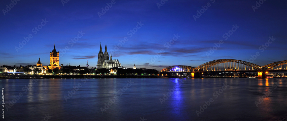 Obraz premium Köln Stadtpanorama