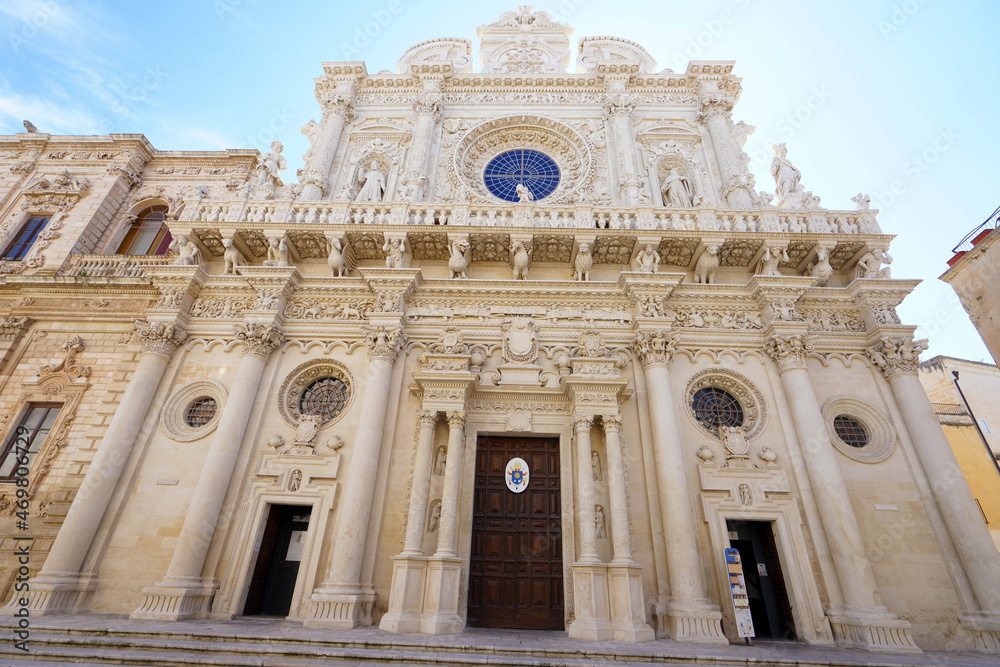 Basilica of Santa Croce, Lecce, Apulia, Italy