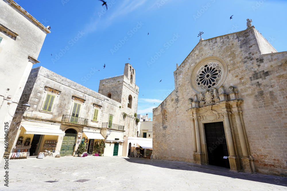 The Cathedral in historic center of Otranto, Apulia, Italy