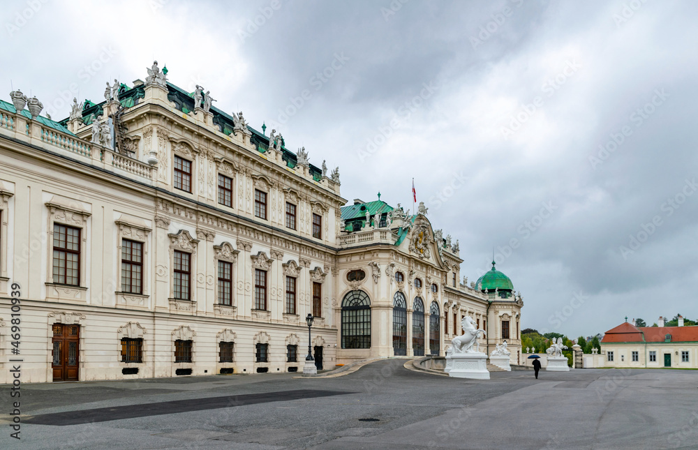 Belvedere Palace in Vienna, Austria	