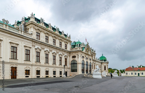 Belvedere Palace in Vienna, Austria 