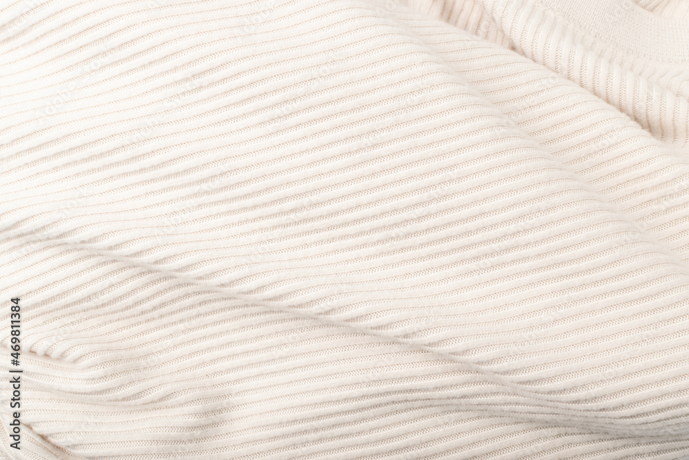 Striped Cotton Fabric Background Striped Cotton Fabric Background