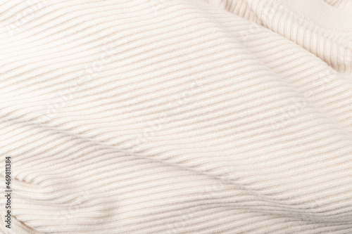 Fototapeta Naklejka Na Ścianę i Meble -  Striped Cotton Fabric Background