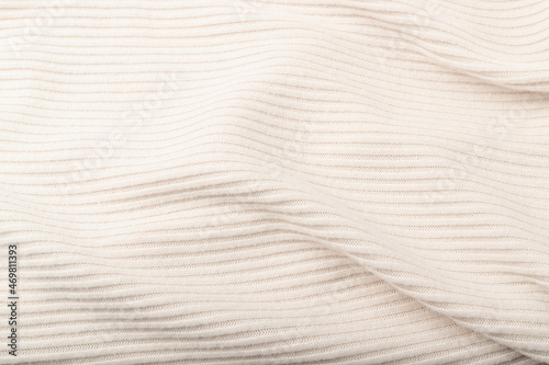 Fototapeta Naklejka Na Ścianę i Meble -  Striped Cotton Fabric Background