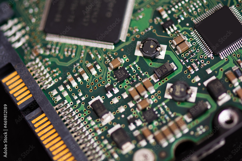 Printed Circuit Board in Macro Printed Circuit Board in Macro