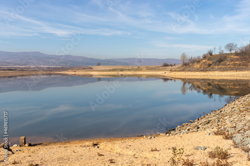 Amazing view of Drenov Dol reservoir, Bulgaria photo