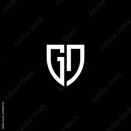 GN letter logo vector icon illustration