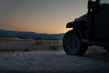 Off road sunset desert heat 
