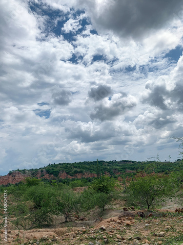 clouds over the mountains © monica