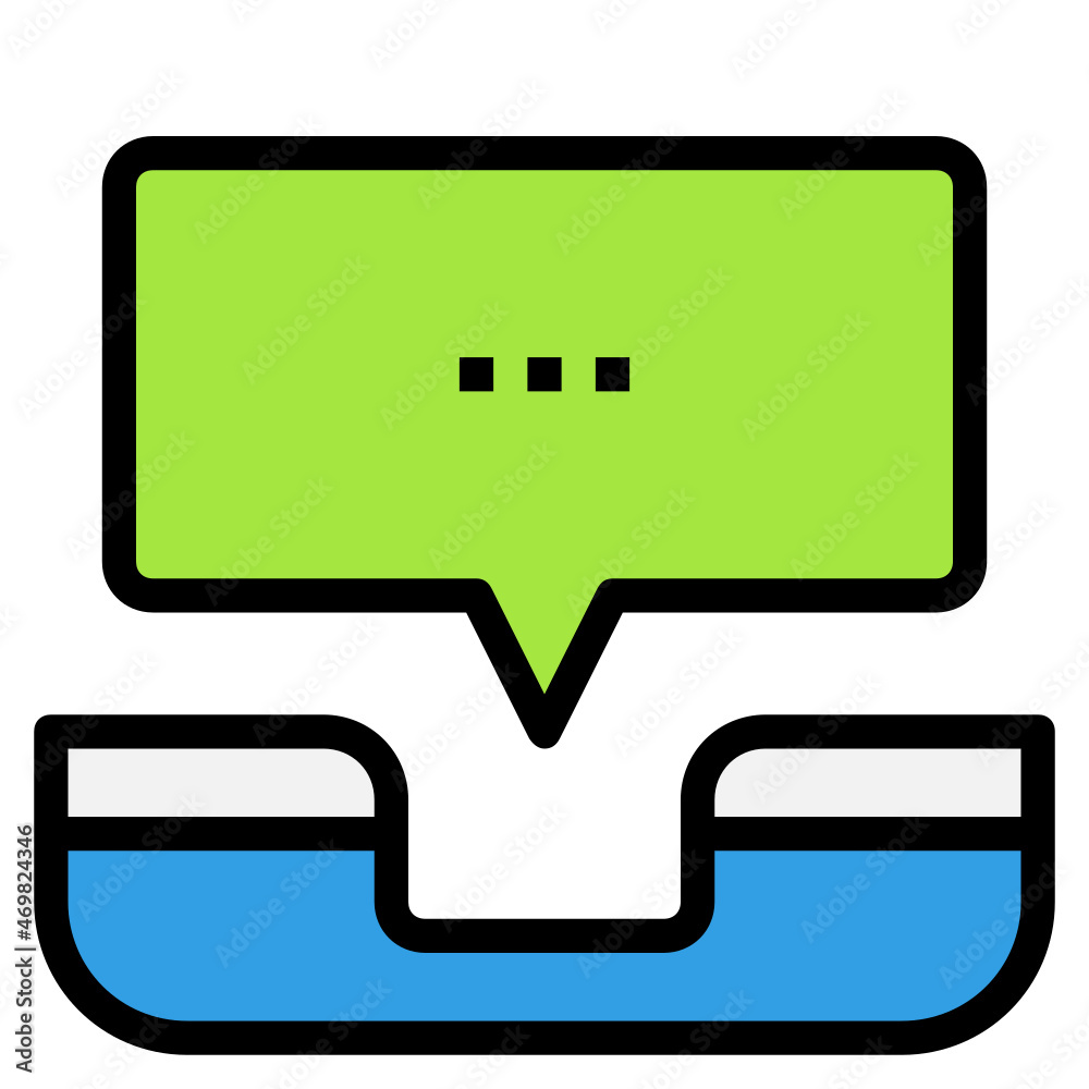 Fototapeta premium calling icon